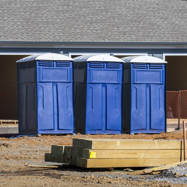 how do you ensure the porta potties are secure and safe from vandalism during an event in East Franklin PA